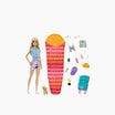 Barbie Camping Dolls + Piece Count-Doll