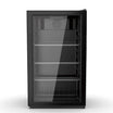 National Electric BC129 90L Black Glass Door Bottle Cooler