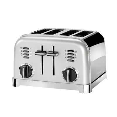 CUISINART 4 Slice Toaster 1800W CPT180SE | Pearl Silver Toaster