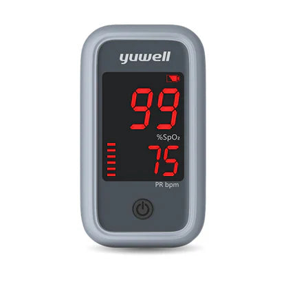 Finger Pulse Oximeter YX105 - Automatic Shutdown & Pulse Column Display