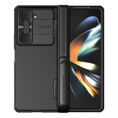 غطاء حماية Nillkin CamShield Z Fold5 مع ستاند منزلق للكاميرا
