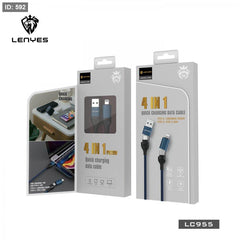 Lenyes LC955 4-in-1 Cable – Charge Multiple Devices at Once