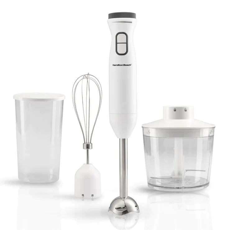 Hamilton Beach Turbo Boost Hand Blender 600W - White