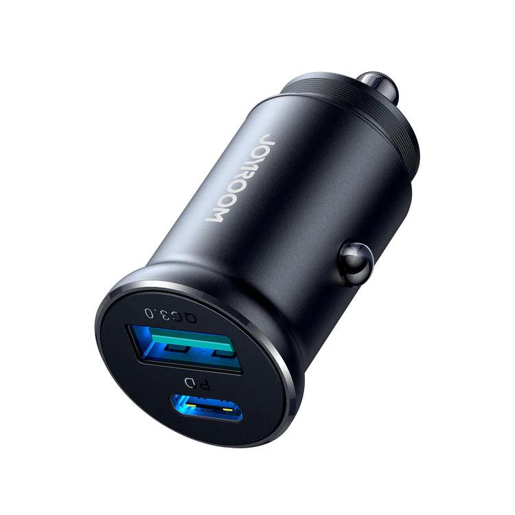 Joyroom 30W QC3.0+PD mini Metal Car Charger