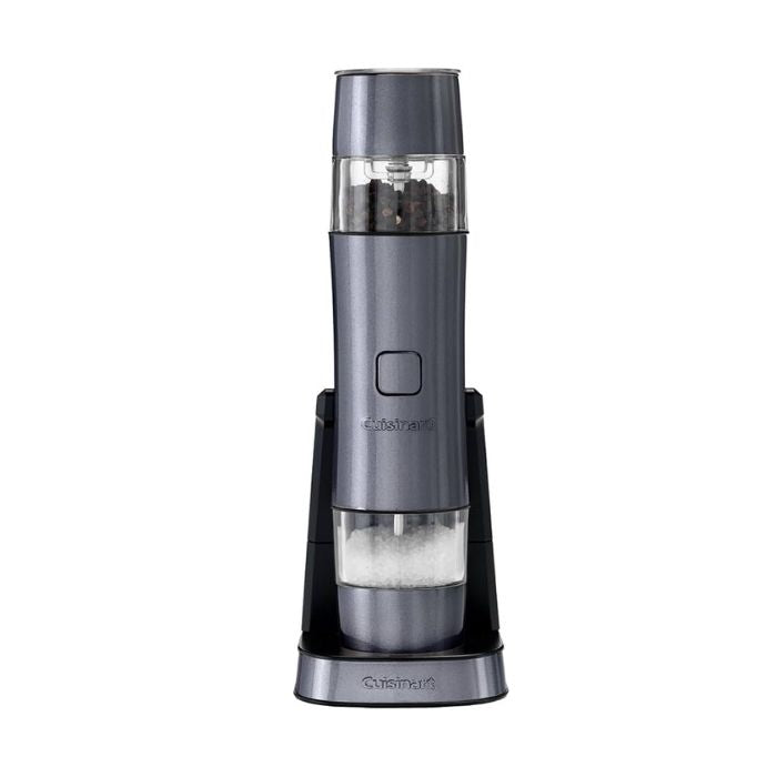 Cuisinart SG6BE Automatic Rechargeable Salt and Pepper Mill - Midnight Grey