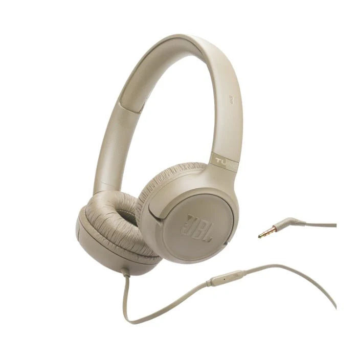 JBL Tune 530 Wired Headphones - On-Ear Headphones with Pure Bass Sound & Foldable Design