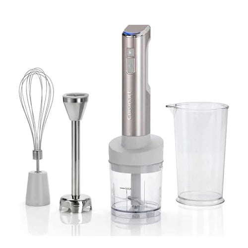 Cuisinart Cordless Hand Blender HB-950PCFR with Chopper and Whisk