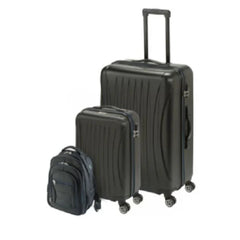 Princess Traveller Suitcases Black Color, 3 Pieces