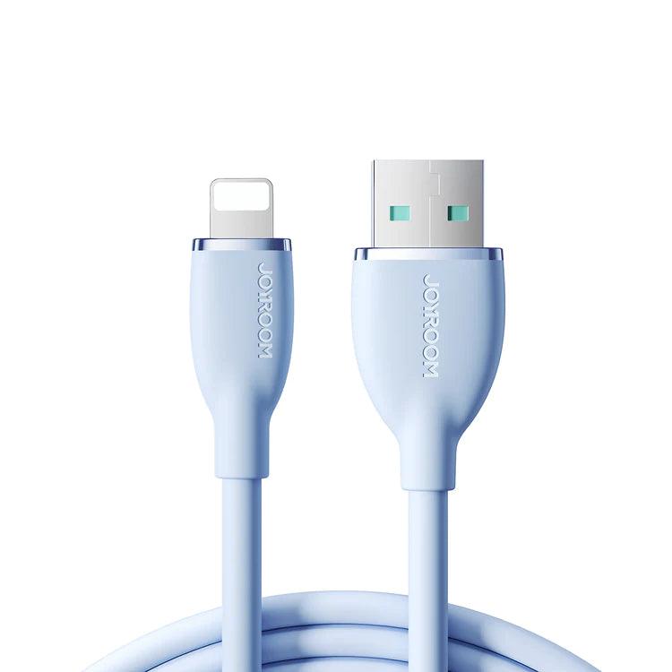 Joyroom Silicone Cable Type-C 27W/Lightning 3A - Blue