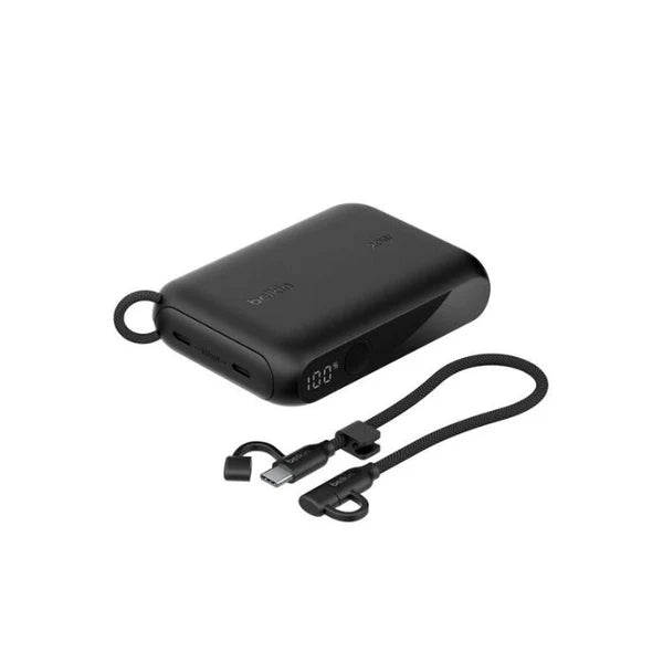 Belkin Power Bank 10K with Display - BoostCharge 20W Fast Charging