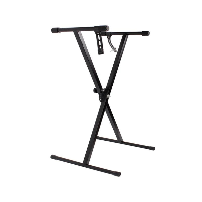 Moreno Single-tube keyboard Stand Detachable - Black