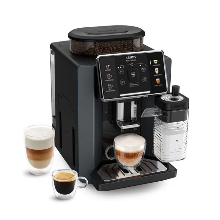 Krups Sensation Milk EA912B10 Super-Automatic Coffee Machine
