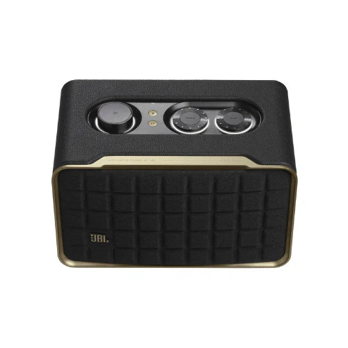 JBL Authentics 500 Retro Bluetooth Speaker with Built-in Battery - Black