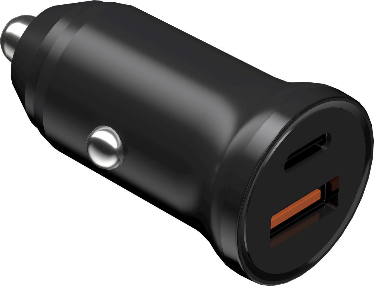 Devia Smart Series Mini PD 30W +QC 3.0 Car Charger - Black