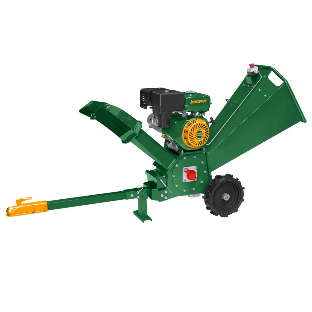 Jadever 15HP Gas Wood Chipper Cuts Up to 10cm