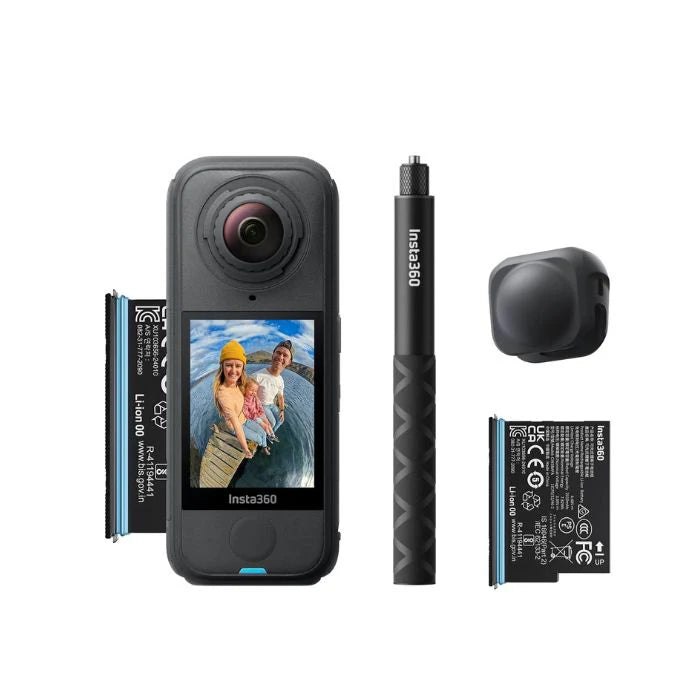 Insta360 X4 Air Starter Bundle | Lightest 8K 360 Action Camera