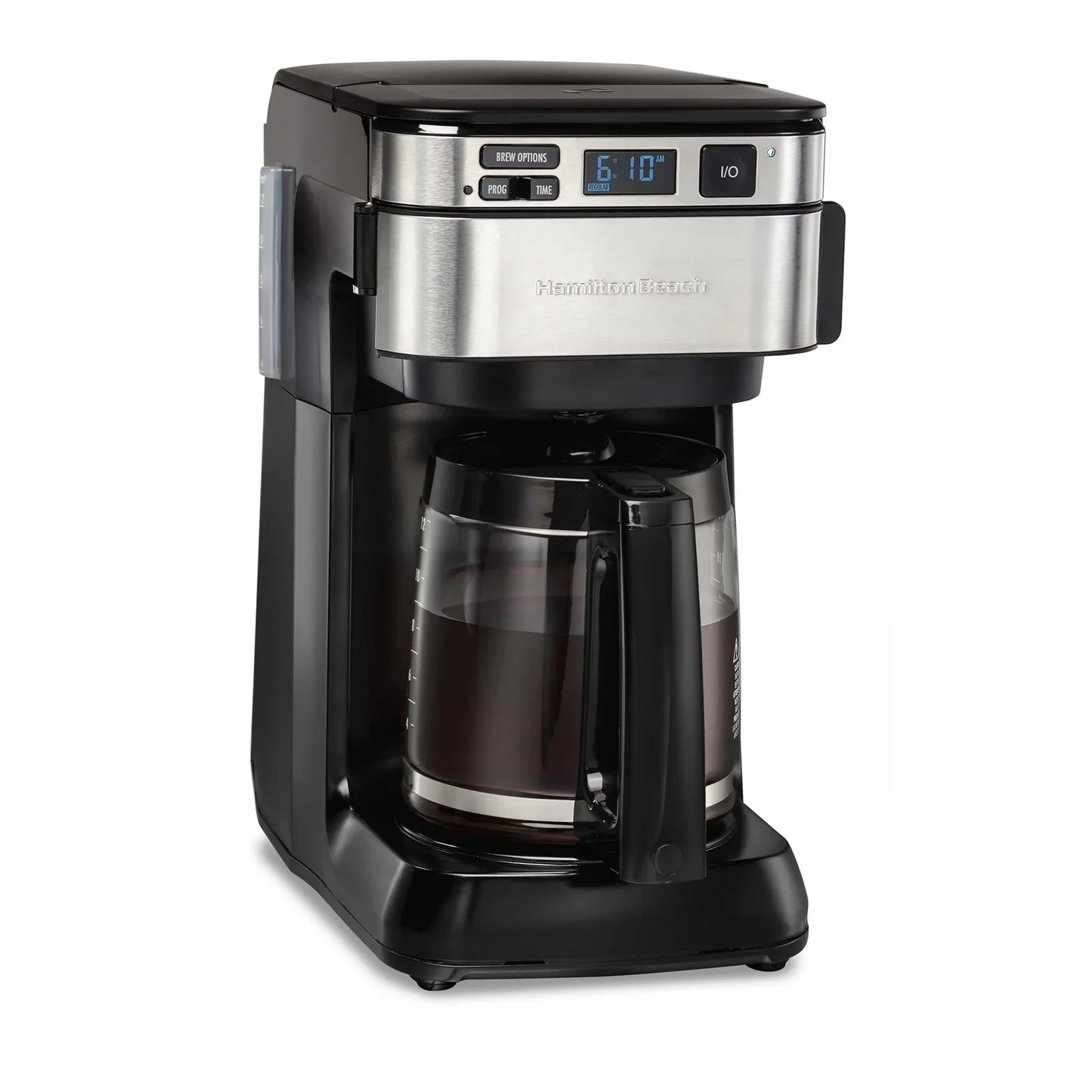 Hamilton Beach Frontfill 12 Cup Programmable Coffee Maker - Black