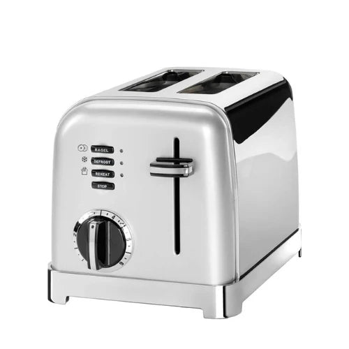 Cuisinart 2 Slice Toaster Silver 900W CPT160SE - Style Collection