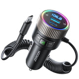 JOYROOM JR-CCB02 60W Wireless Car FM Transmitter – PD Fast Charger
