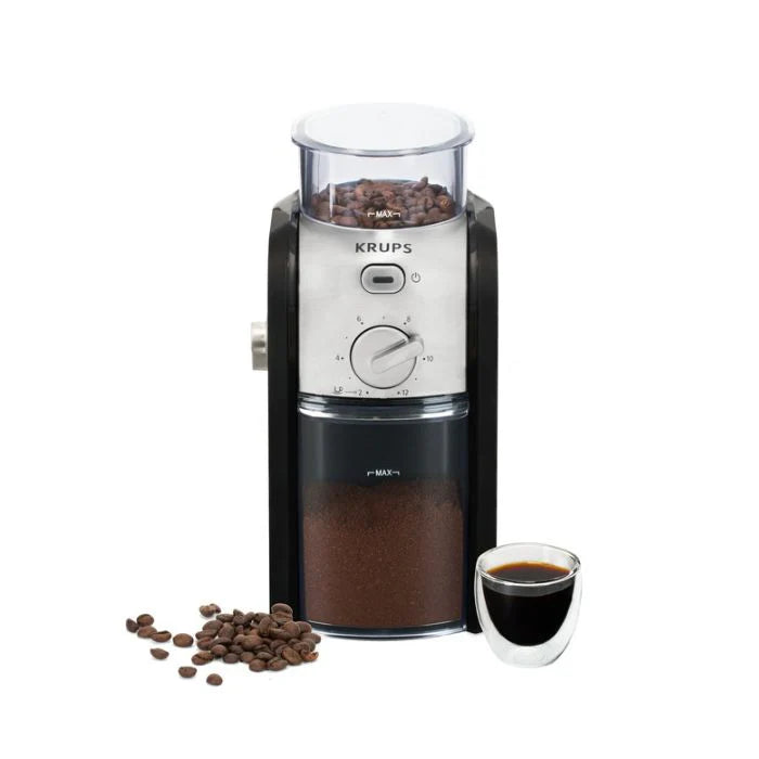 KRUPS GVX231 Expert Burr Grinder - Black