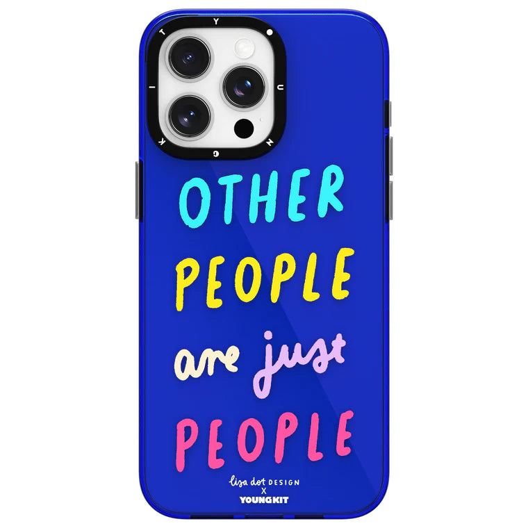 Youngkit Lisadot Design Positive Quotes iPhone15 Case