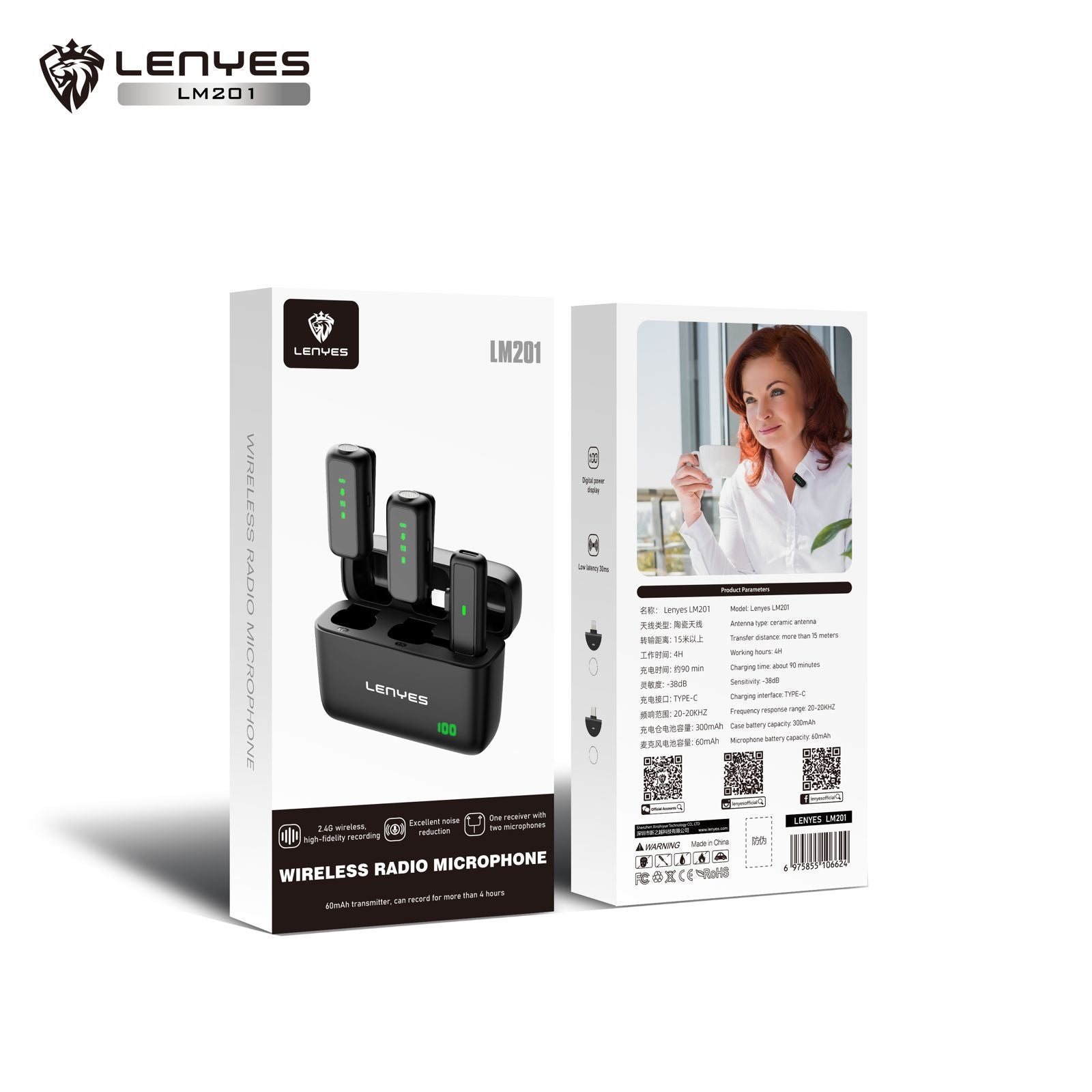 Lenyes wireless Radio Microphone