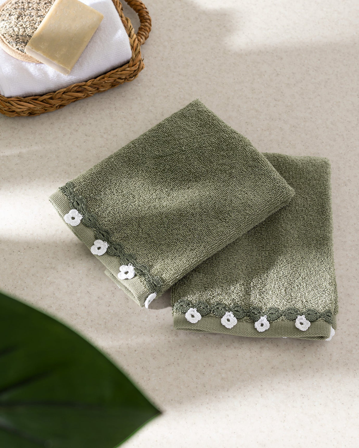 Jeanne 2 Pack Hand Towel - Madame Coco JO