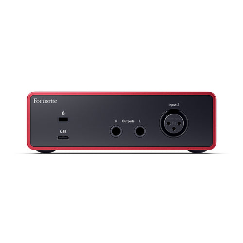 Focusrite Scarlett Solo 4th Gen - Studio-Quality Audio Interface