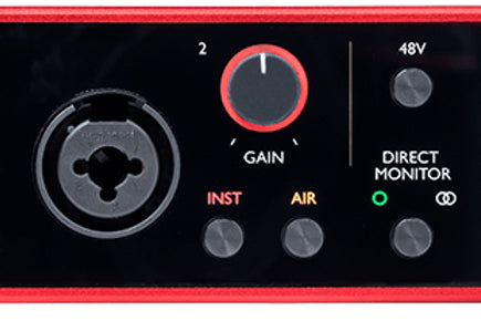 Focusrite Scarlett 2i2 (3rd Gen) - Portable Studio Audio Interface