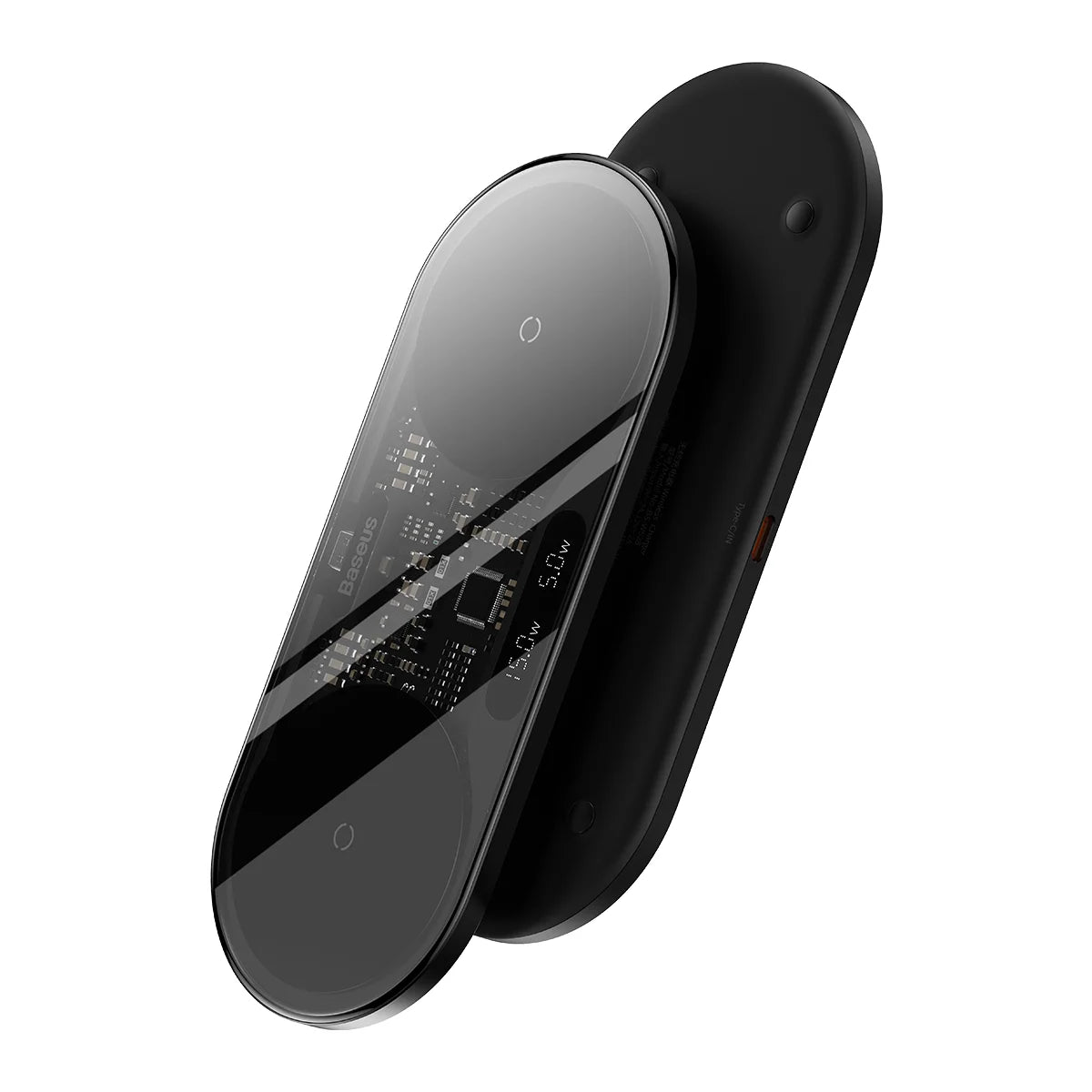 Baseus 2 in 1 Wireless Charger - 20W with LED Display