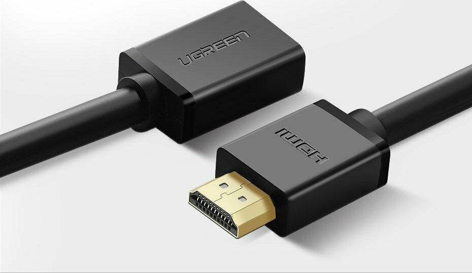 UGREEN HDMI Male to Female Cable 0.5m (Black)