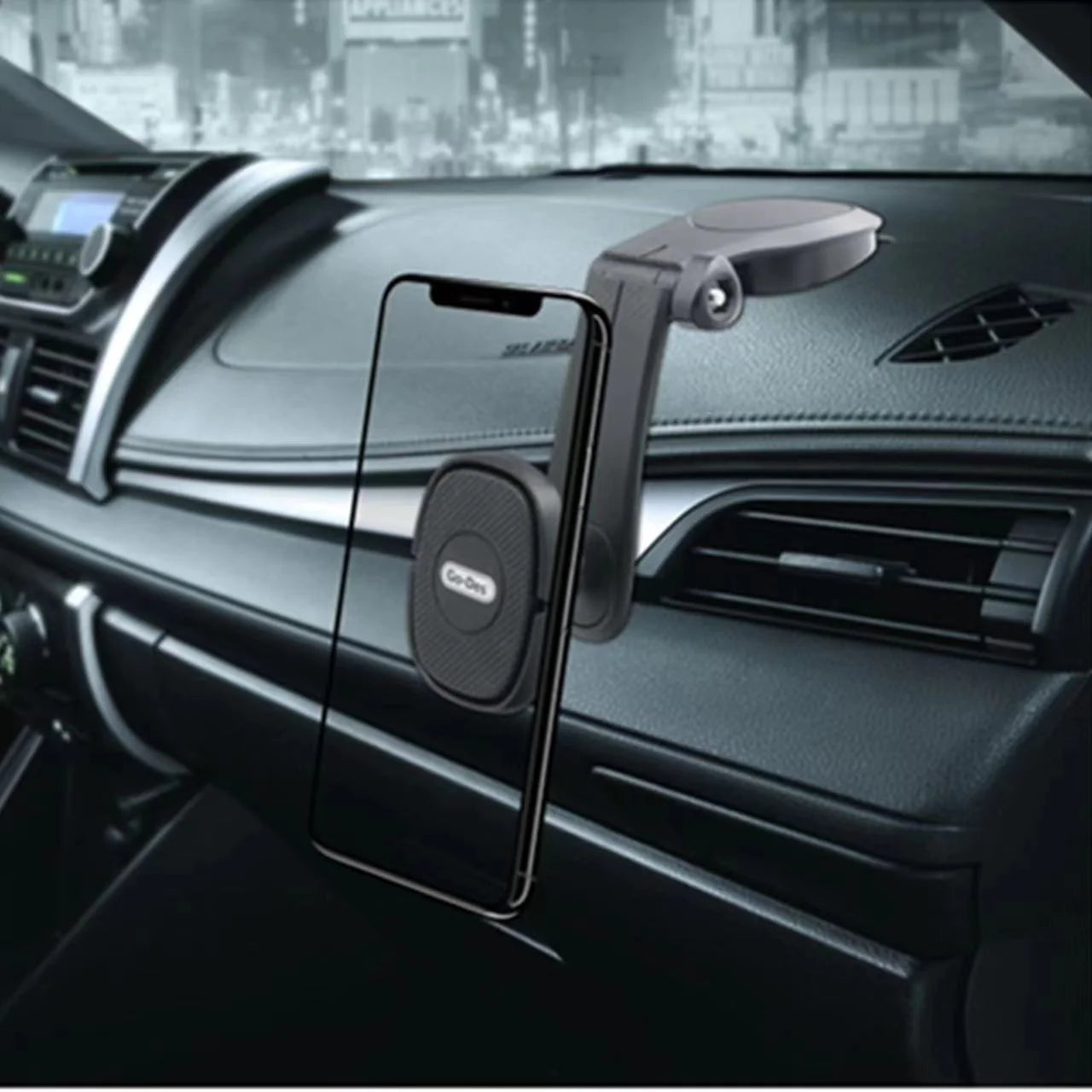 Go-Des Universal Foldable Magnetic Car Phone Holder