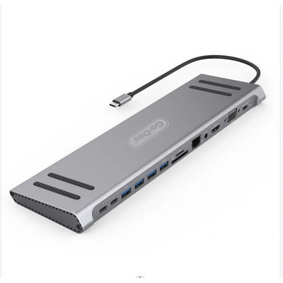 Go-Des 14 in 1 USB-C Multi Function Docking Station
