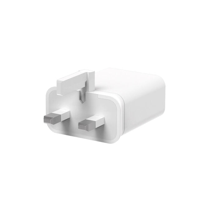 WiWU Dual USB Quick Wall Charger 20W Fast Charging For Smart Phone - White