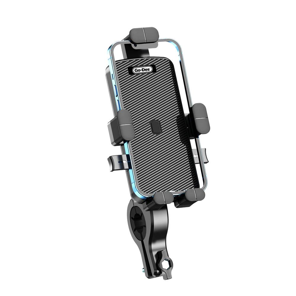 Go-Des Universal Bike Phone Holder Adjustable Multifunctional and Shockproof Bicycle Mount