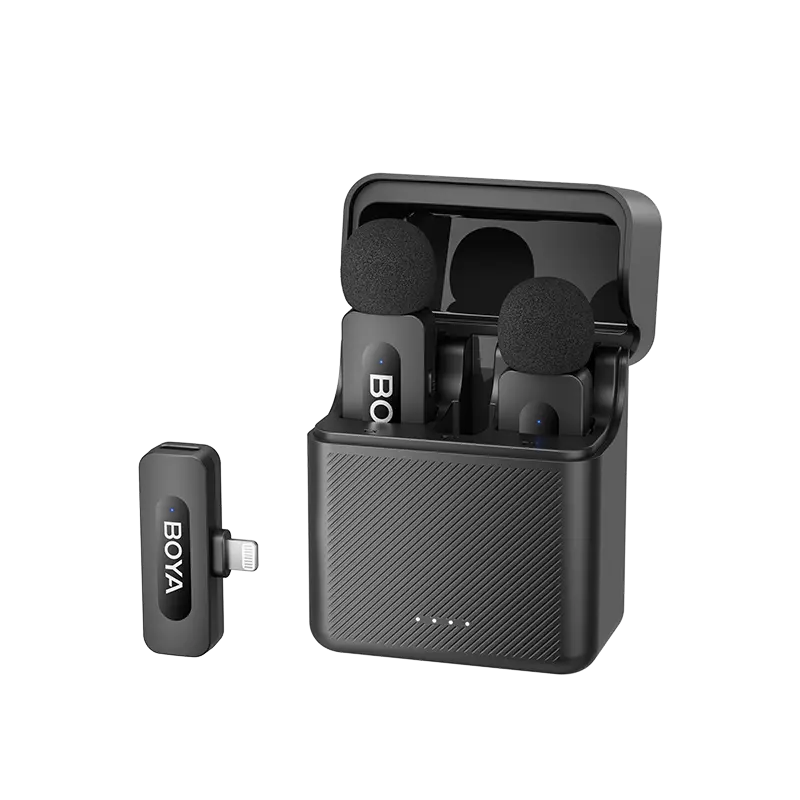 BOYA BY-V3 Lightning Wireless Microphone 100m Range | iPhone Compatible