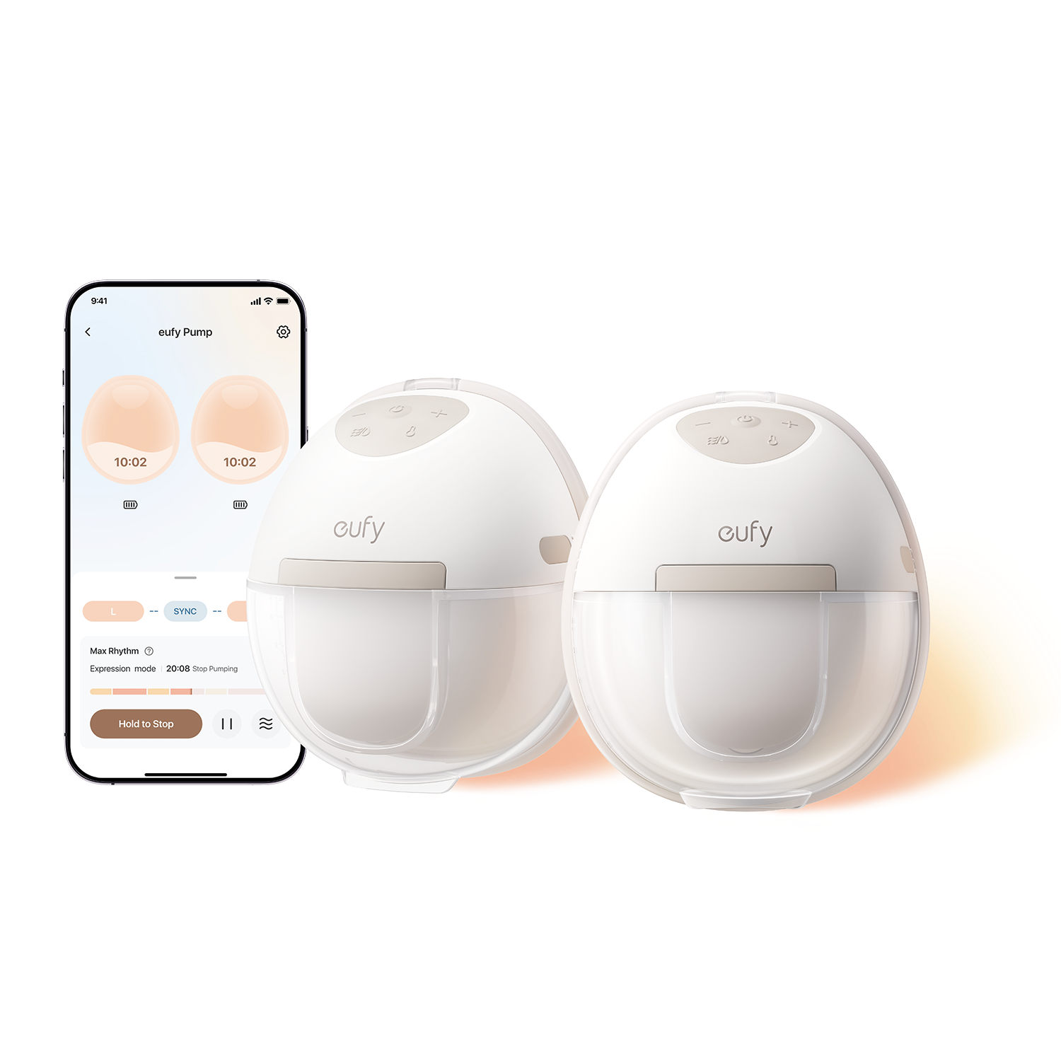 eufy Breast Pump E20 - Heated Wearable Breast Pump