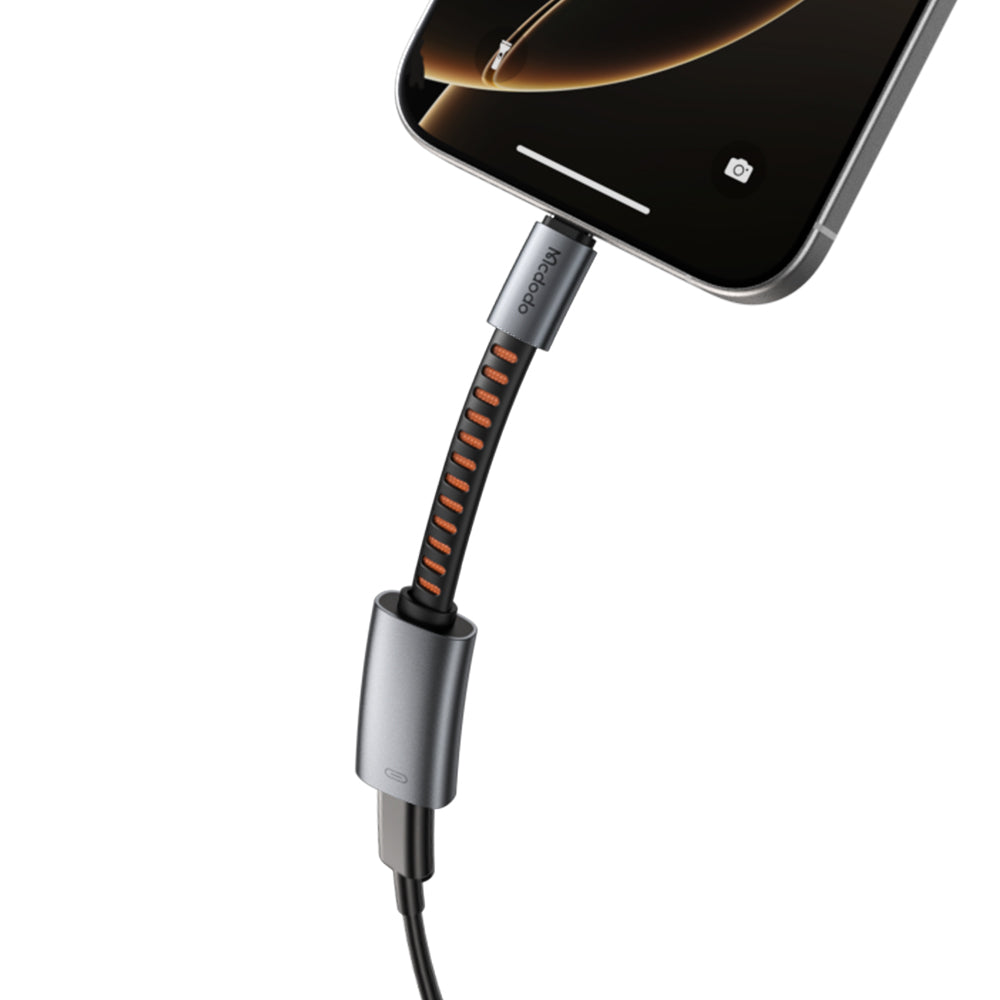 Mcdodo CA-487 Lightning to USB-C Adapter – 3-in-1 Fast Use