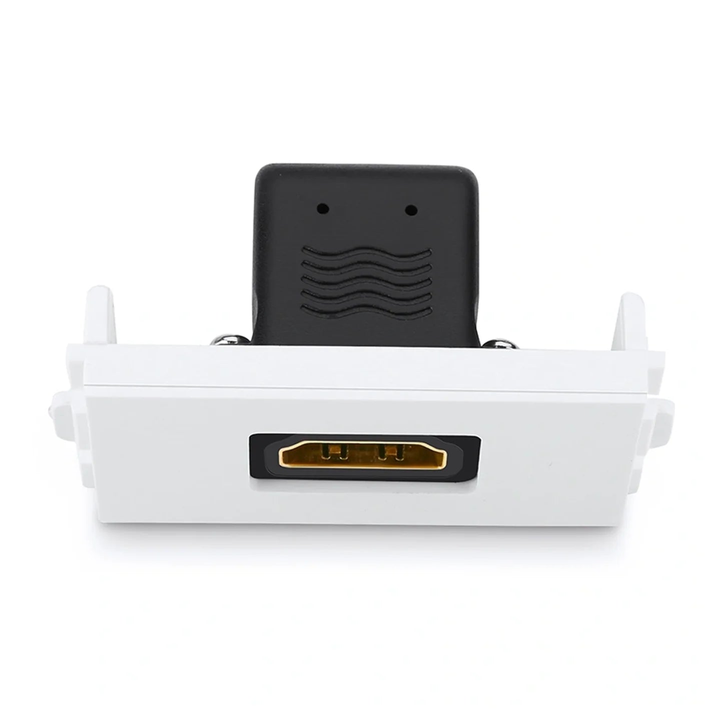UGREEN HDMI Socket Panel – White, Dual HDMI 1.4