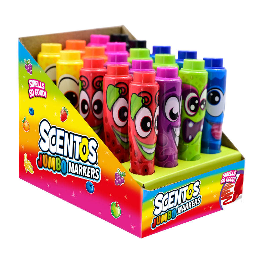 Scentos Funny Face Markers - 20pce CDU