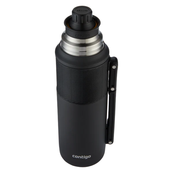 Contigo Thermal Bottles With 360 Interface Vacuum Insulated Stainless Steel 1200 ml - Matte Black