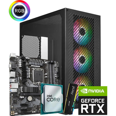 INTEL CORE i5 12400F // RTX 5060 8GB // 16GB RAM DDR4 - PC Build