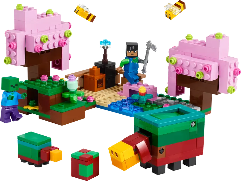 LEGO® Flowers - The Cherry Blossom Garden