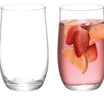 Lucinda 6-piece Crystal Beverage Glass Set - Madame Coco JO