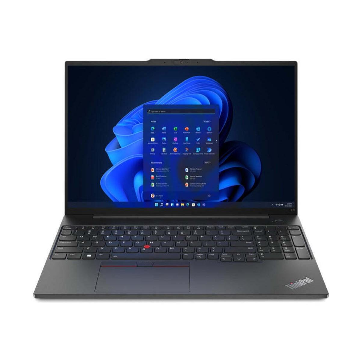 Lenovo ThinkPad Edge E16 Gen3 AMD Ryzen™ 7- 250 - AI PC , 8Core w/ DDR5 Memory & backlit Keyboard 2 Years Warranty - Business Laptop image 1