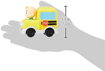 CoComelon JJ Mini School Bus Fun Toy for Kids - Yellow