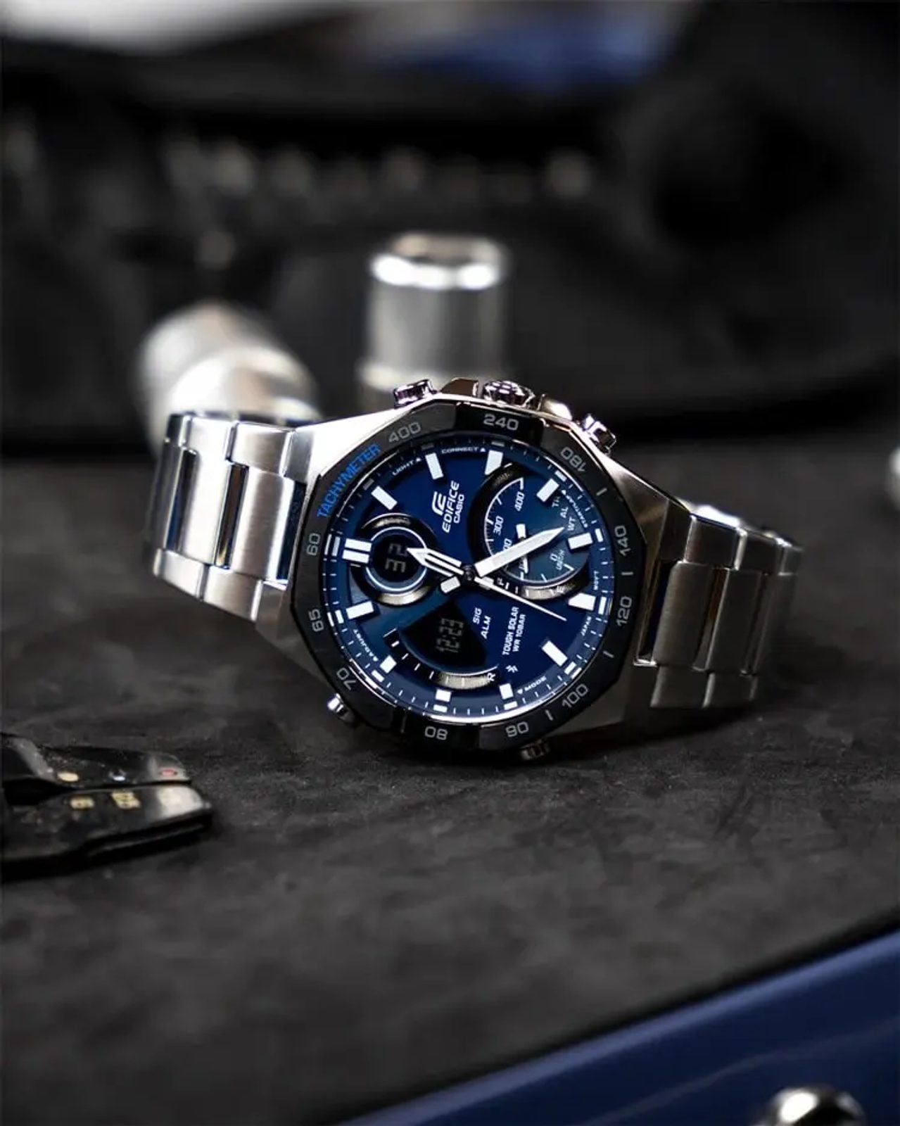 CASIO EDIFICE ECB-950DB-2A MEN WATCH