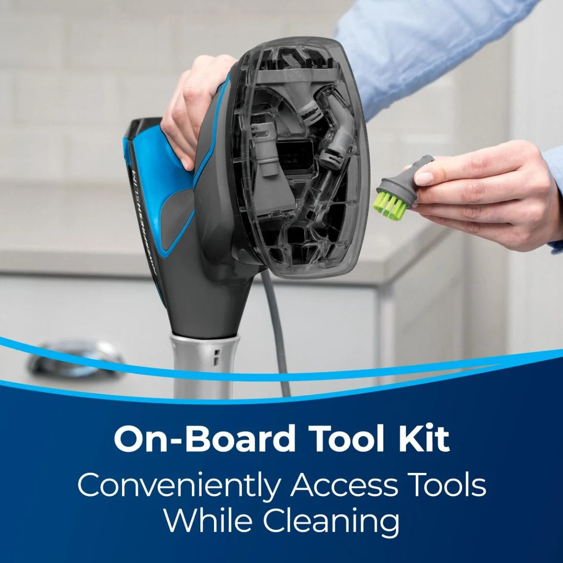 Bissell PowerFresh Slim Steam Mop 2233E - 3-in-1 Steam Cleaner