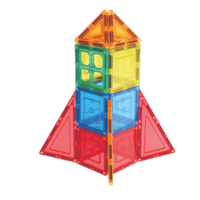 TileTek Magnetic Tiles Starter Pack, 32 Pieces, Ages 3+