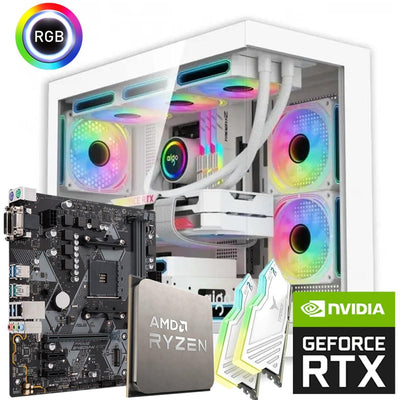 AMD RYZEN 7 5700X3D / RTX 5060 8GB / 16GB RAM - PC Build